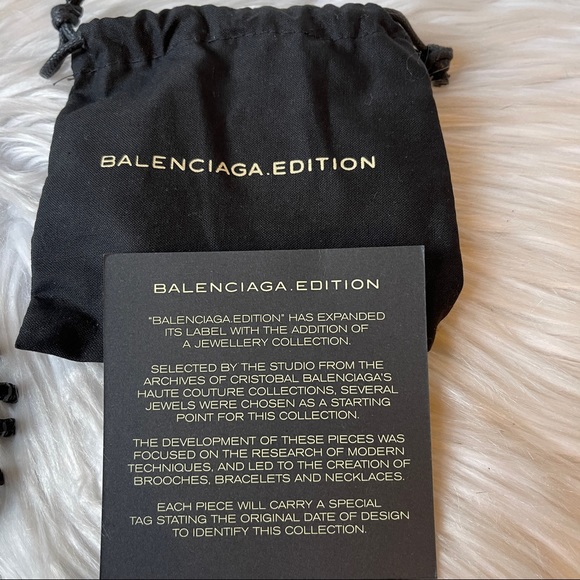 New Balenciaga Edition Brooch Pin - Picture 16 of 16